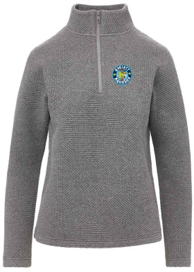 Everett AquaSox Ladies's Zig-Zag Quarter Zip