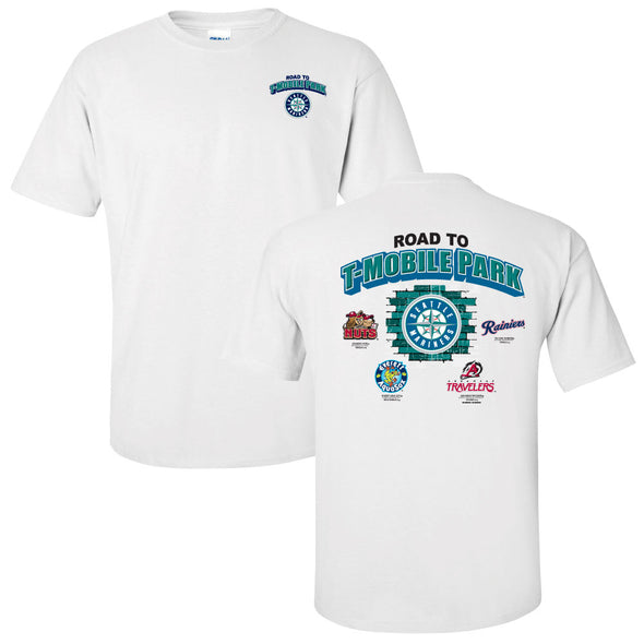 Everett AquaSox "Road to T-Mobile Park" Tee