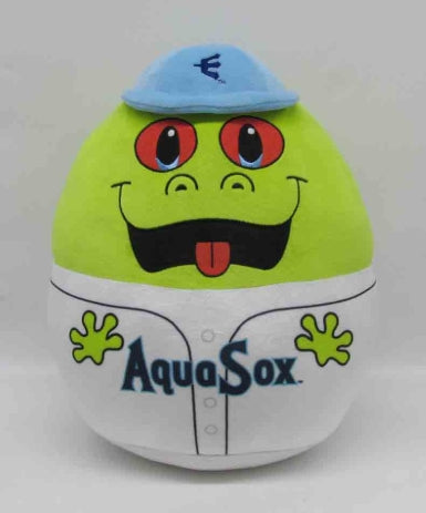 Everett AquaSox Webbly Squishy Pillow 12"