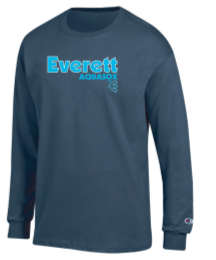 Everett AquaSox Champion Long Sleeve