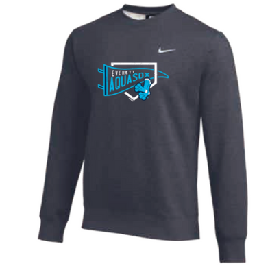 Everett AquaSox Nike Club Crew Sweatshirt