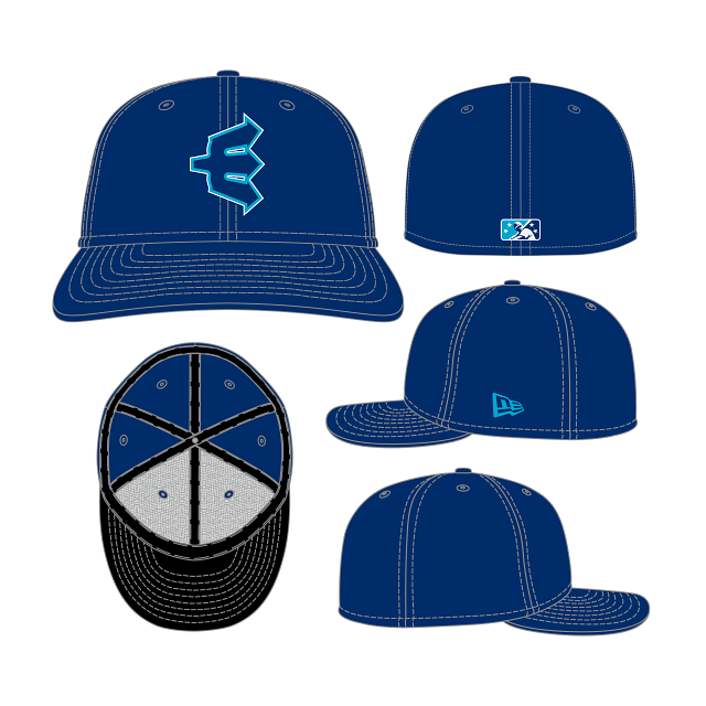 Everett AquaSox Low Profile 59FIFTY Road Cap – Everett AquaSox Official ...