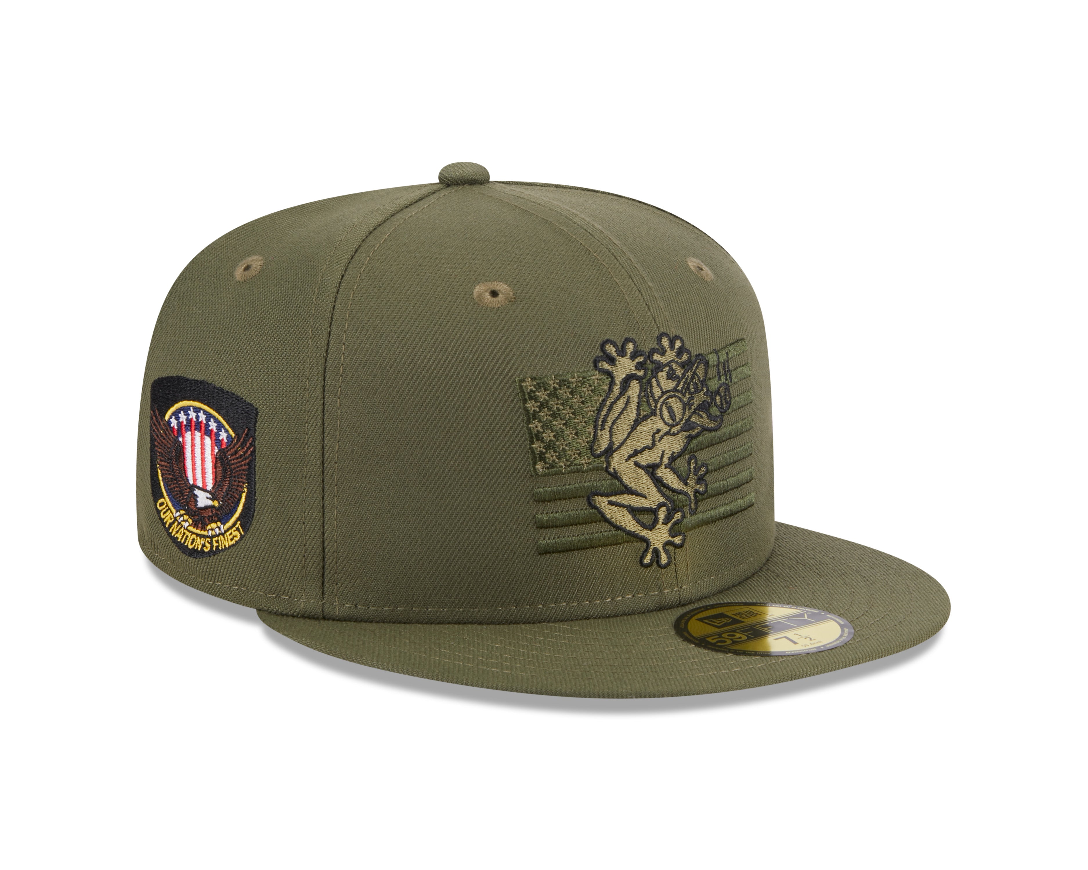 2024超人気 2023 AquaSox Everett Armed AquaSox Everett – 59FIFTY Forces ウェア
